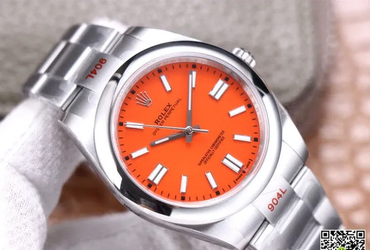Rolex Oyster Perpetual M124300-0007 EW Factory 1:1 Best Edition Replica Watch 904L Stainless Steel Strap