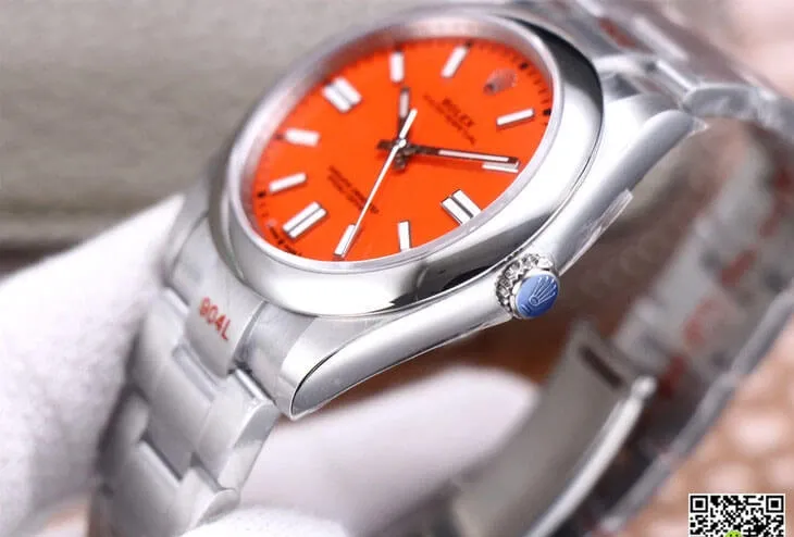 Rolex Oyster Perpetual M124300-0007 EW Factory 1:1 Best Edition Replica Watch 904L Stainless Steel Strap