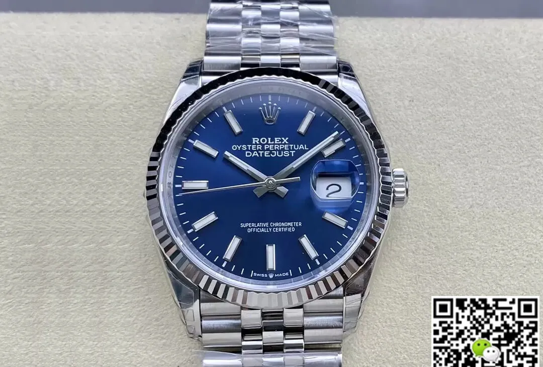 Rolex Datejust M126234-0017 36MM VS Factory 1:1 Best Edition Replica Watch Stainless Steel Strap