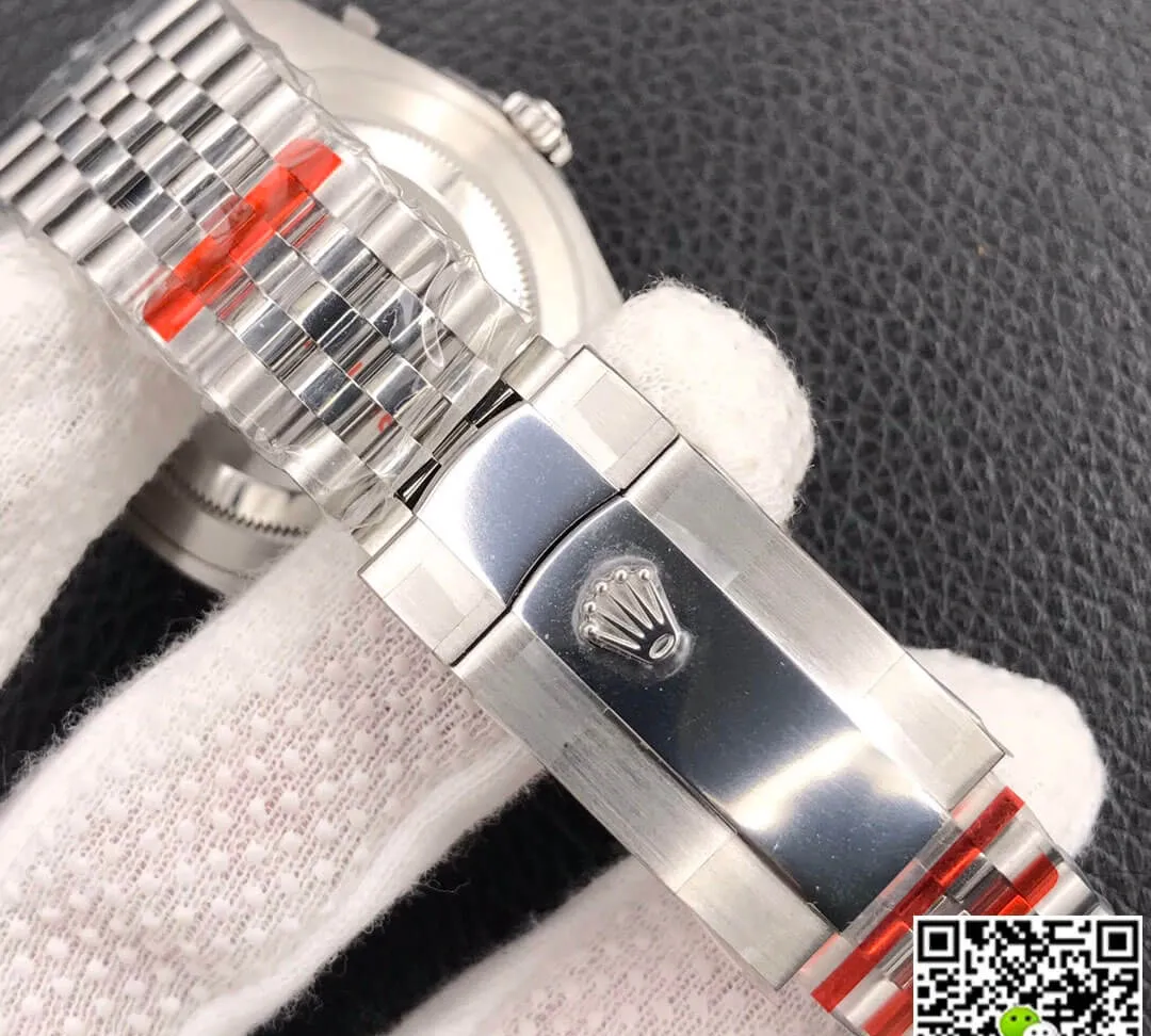 Rolex Datejust M126334-0010 EW Factory 1:1 Best Edition Replica Watch White Dial Stainless Steel