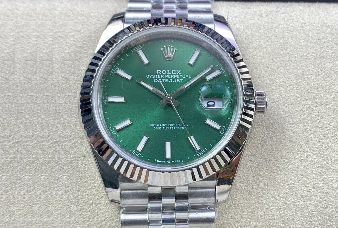 Rolex Datejust M126334-0028 41MM EW Factory 1:1 Best Edition Replica Watch Stainless Steel Strap