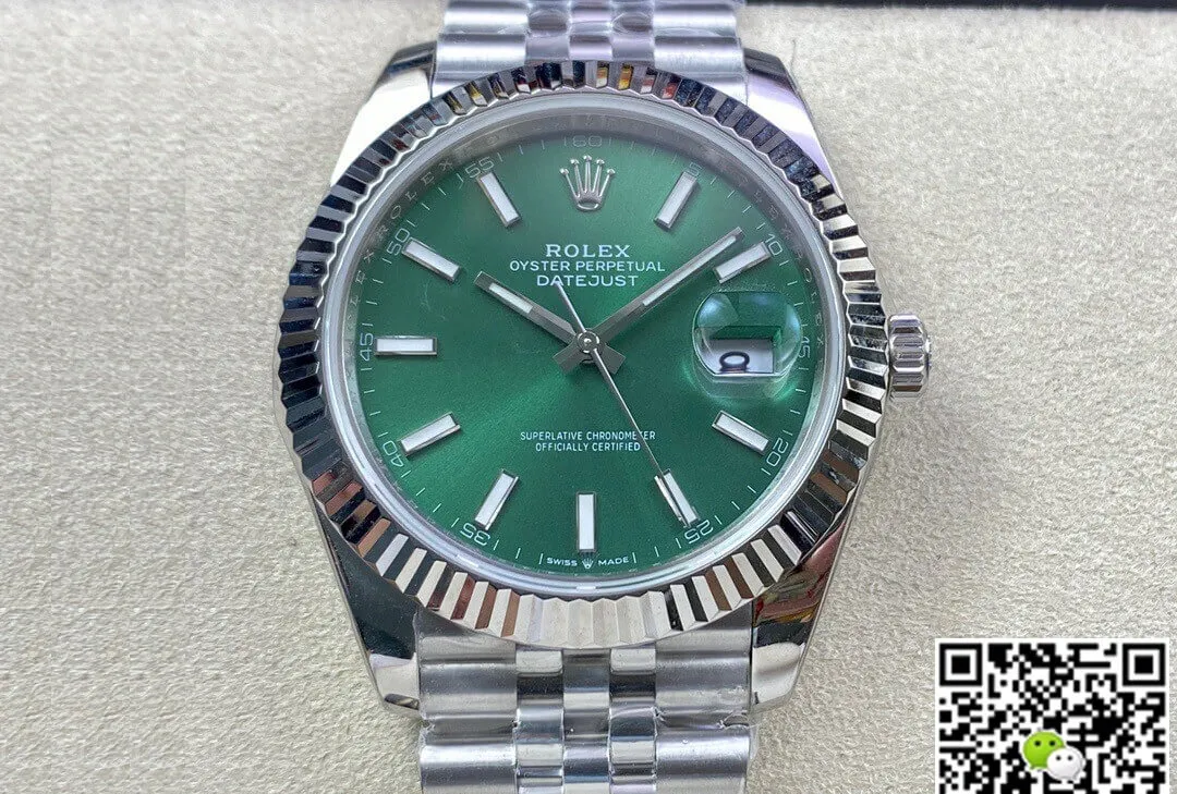 Rolex Datejust M126334-0028 41MM EW Factory 1:1 Best Edition Replica Watch Stainless Steel Strap