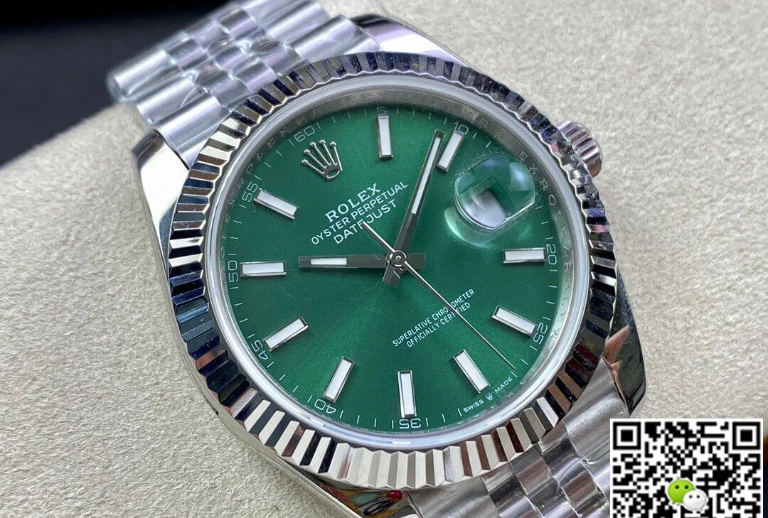 Rolex Datejust M126334-0028 41MM EW Factory 1:1 Best Edition Replica Watch Stainless Steel Strap
