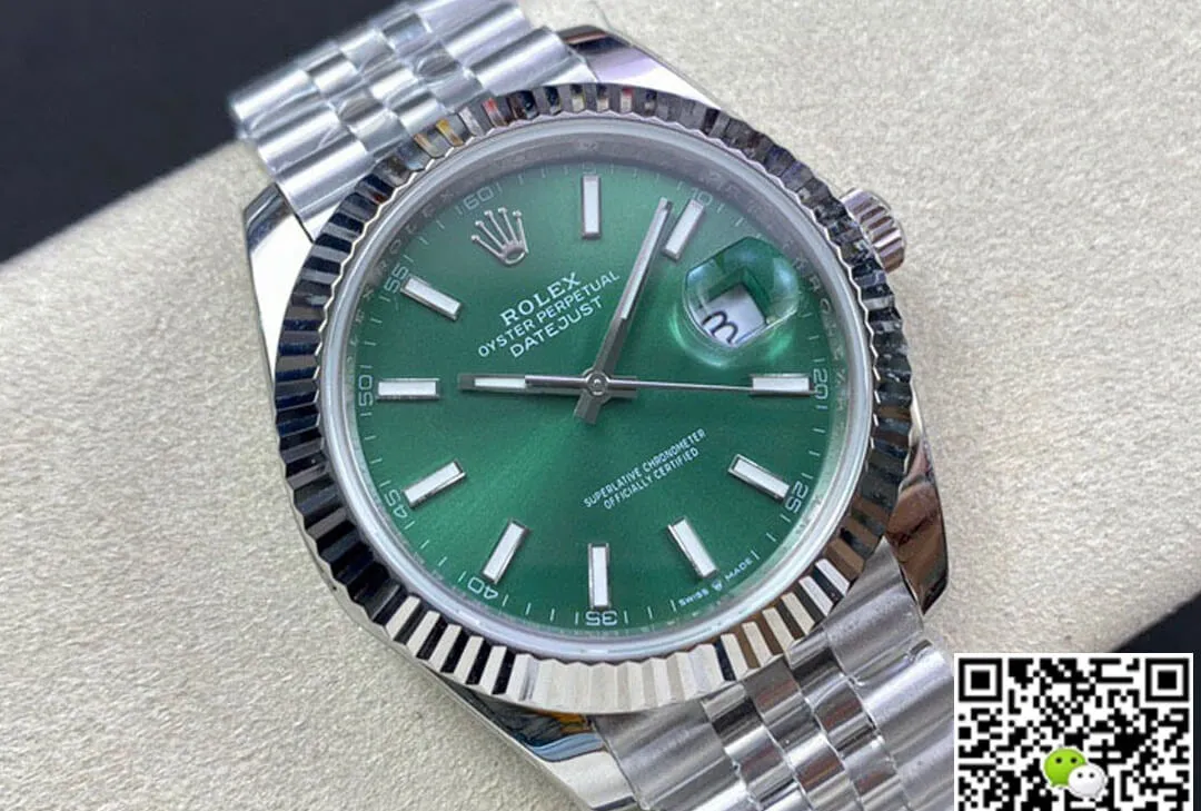 Rolex Datejust M126334-0028 41MM EW Factory 1:1 Best Edition Replica Watch Stainless Steel Strap