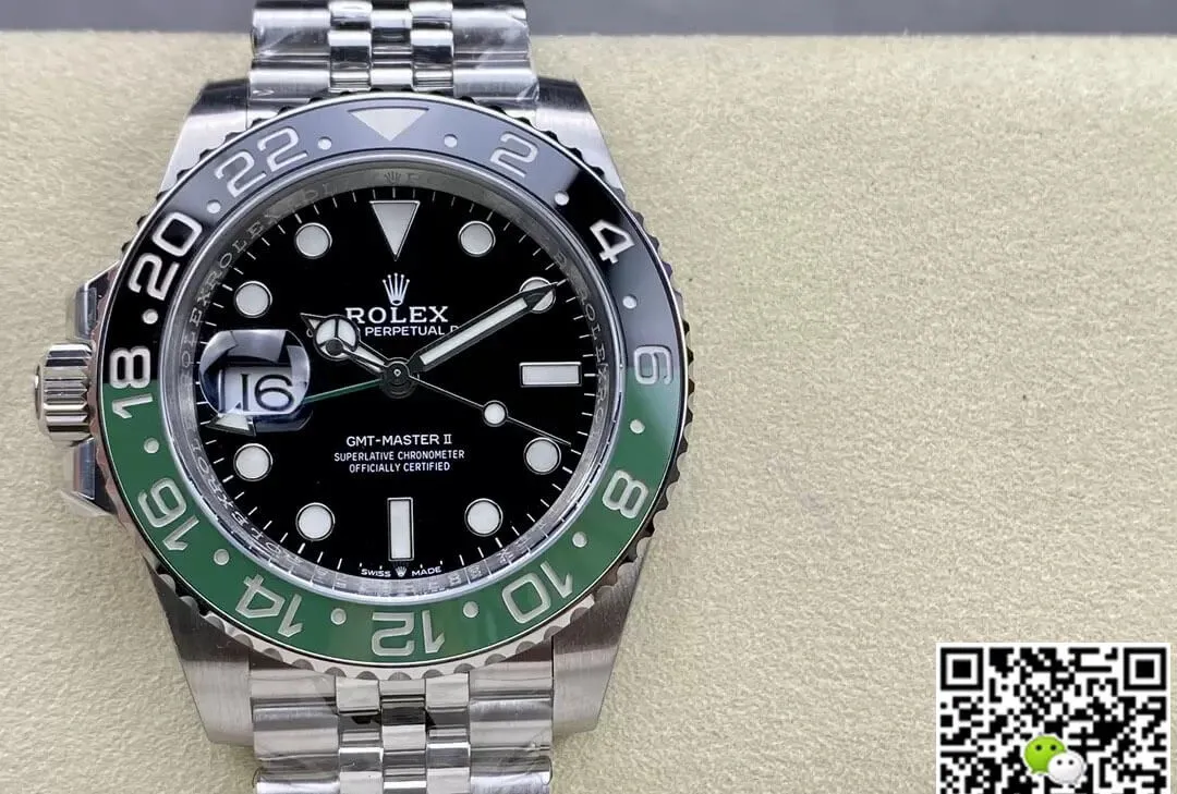 Rolex GMT Master II M126720vtnr-0002 C+ Factory 1:1 Best Edition Replica Watch Silver Strap JF Replica