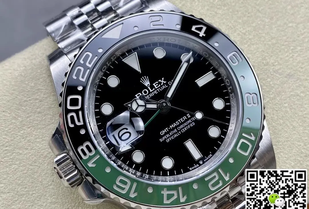 Rolex GMT Master II M126720vtnr-0002 C+ Factory 1:1 Best Edition Replica Watch Silver Strap JF Replica