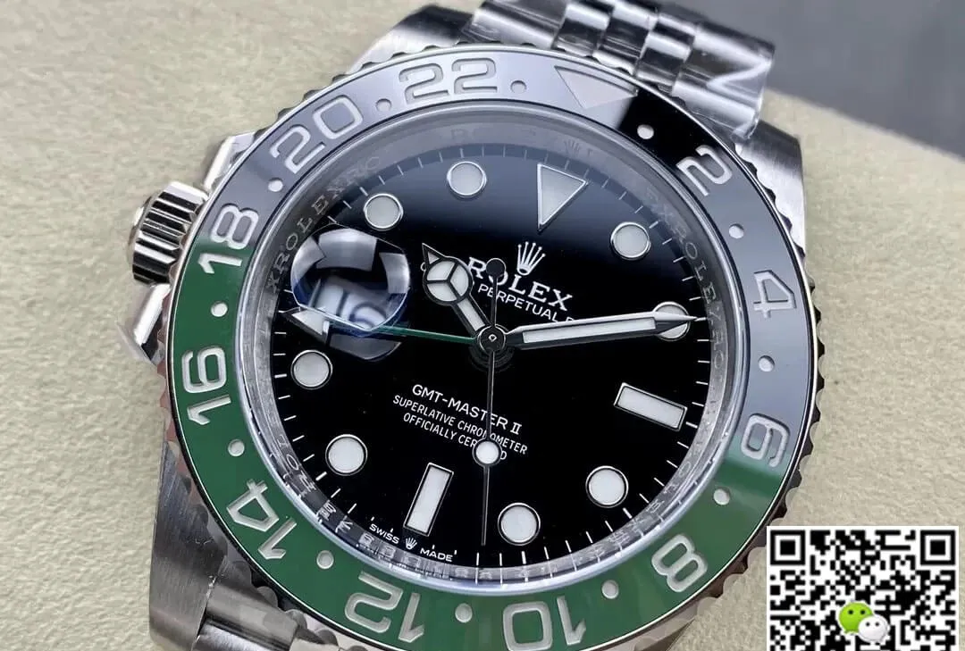 Rolex GMT Master II M126720vtnr-0002 C+ Factory 1:1 Best Edition Replica Watch Silver Strap JF Replica