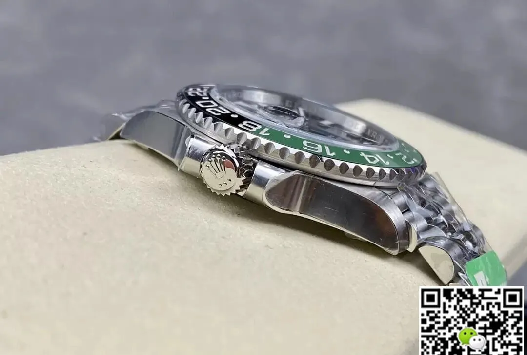 Rolex GMT Master II M126720vtnr-0002 C+ Factory 1:1 Best Edition Replica Watch Silver Strap JF Replica