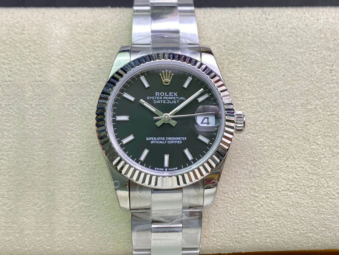 Rolex Datejust M178274-0034 31MM EW Factory 1:1 Best Edition Replica Watch Stainless Steel Strap