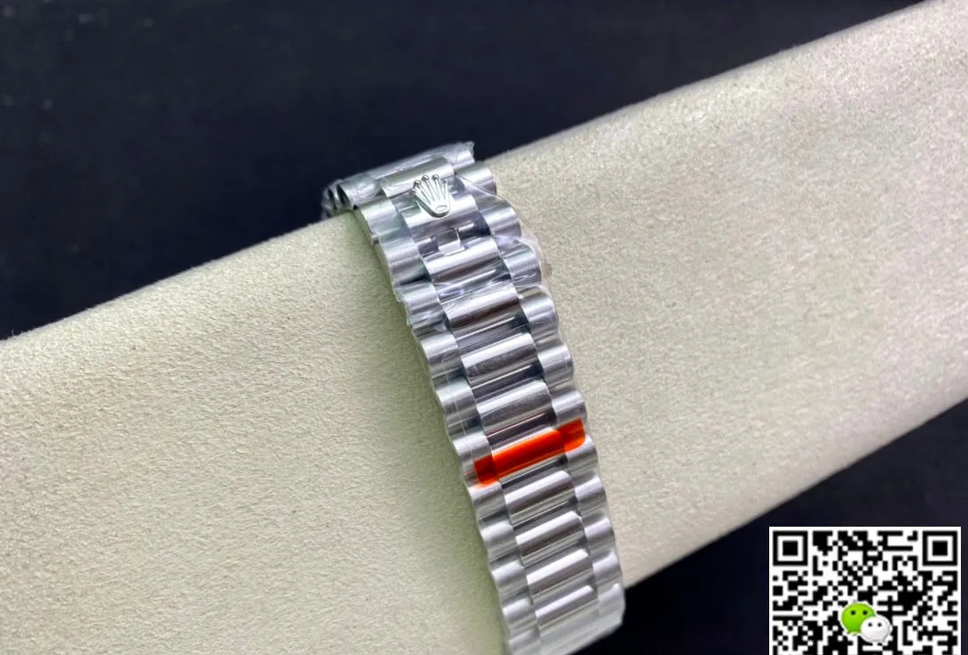 Rolex Day Date M228239-0033 EW Factory 1:1 Best Edition Replica Watch Green Stainless Steel Dial