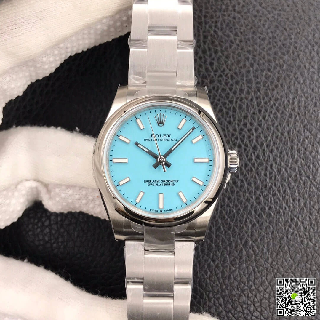 Rolex Oyster Perpetual M277200-0007 31MM EW Factory 1:1 Best Edition Replica Watch Stainless Steel Strap