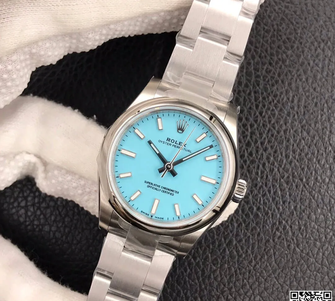 Rolex Oyster Perpetual M277200-0007 31MM EW Factory 1:1 Best Edition Replica Watch Stainless Steel Strap