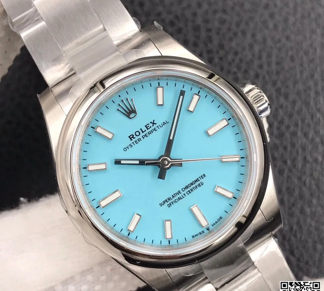 Rolex Oyster Perpetual M277200-0007 31MM EW Factory 1:1 Best Edition Replica Watch Stainless Steel Strap