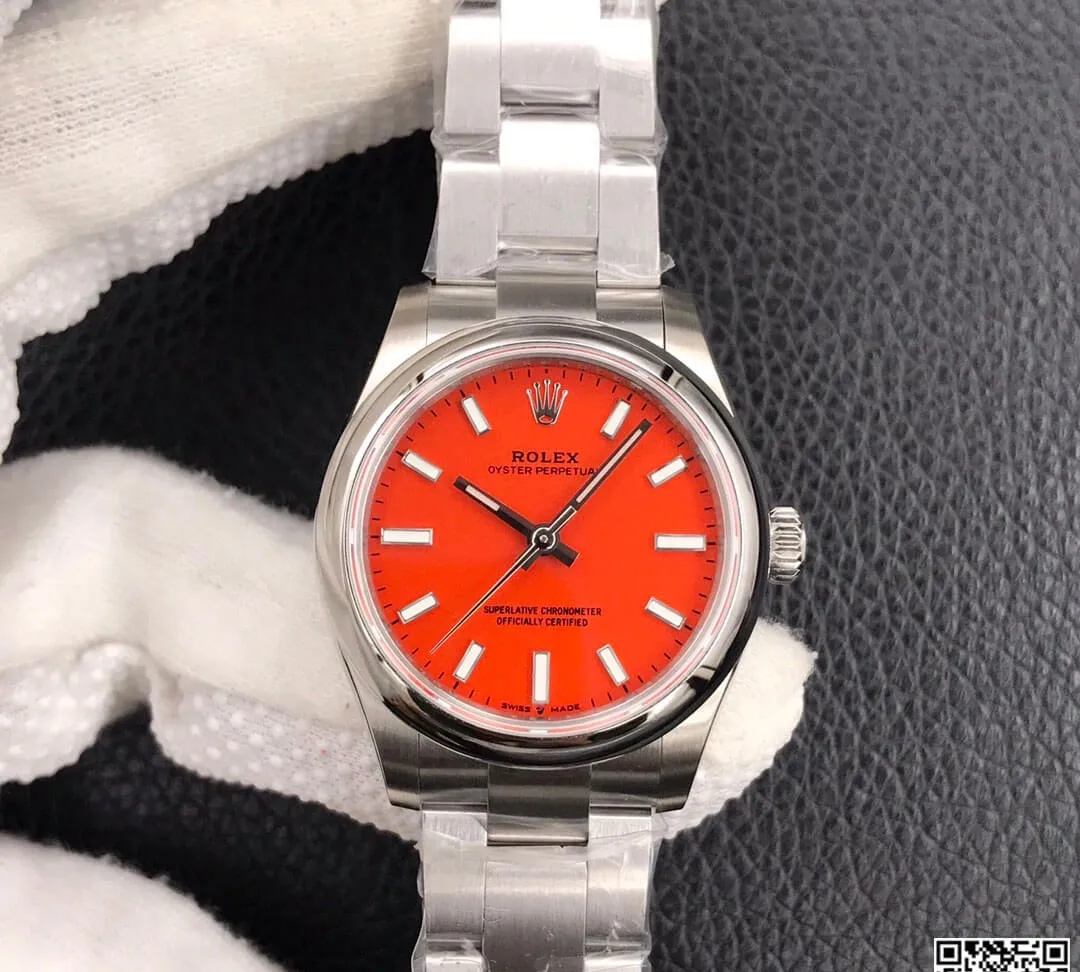 Rolex Oyster Perpetual M277200-0008 31MM EW Factory 1:1 Best Edition Replica Watch Stainless Steel Bezel