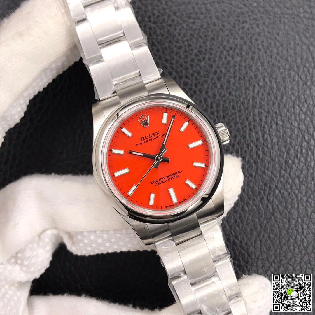 Rolex Oyster Perpetual M277200-0008 31MM EW Factory 1:1 Best Edition Replica Watch Stainless Steel Bezel