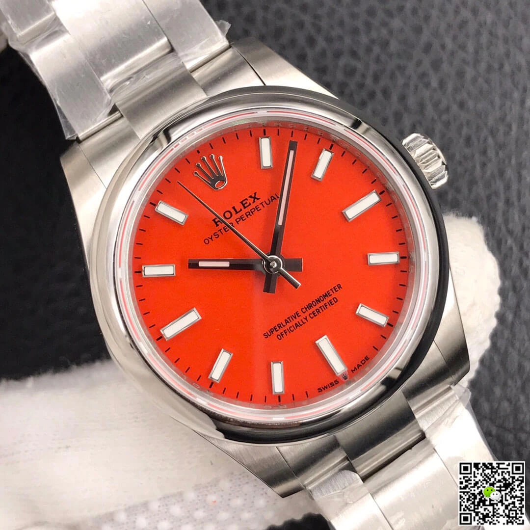 Rolex Oyster Perpetual M277200-0008 31MM EW Factory 1:1 Best Edition Replica Watch Stainless Steel Bezel