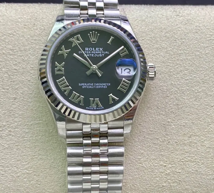 Rolex Datejust M278274-0002 31MM EW Factory 1:1 Best Edition Replica Watch Stainless Steel Strap