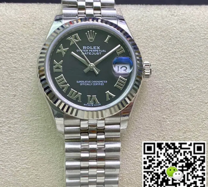 Rolex Datejust M278274-0002 31MM EW Factory 1:1 Best Edition Replica Watch Stainless Steel Strap