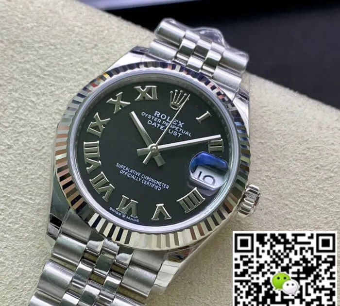 Rolex Datejust M278274-0002 31MM EW Factory 1:1 Best Edition Replica Watch Stainless Steel Strap