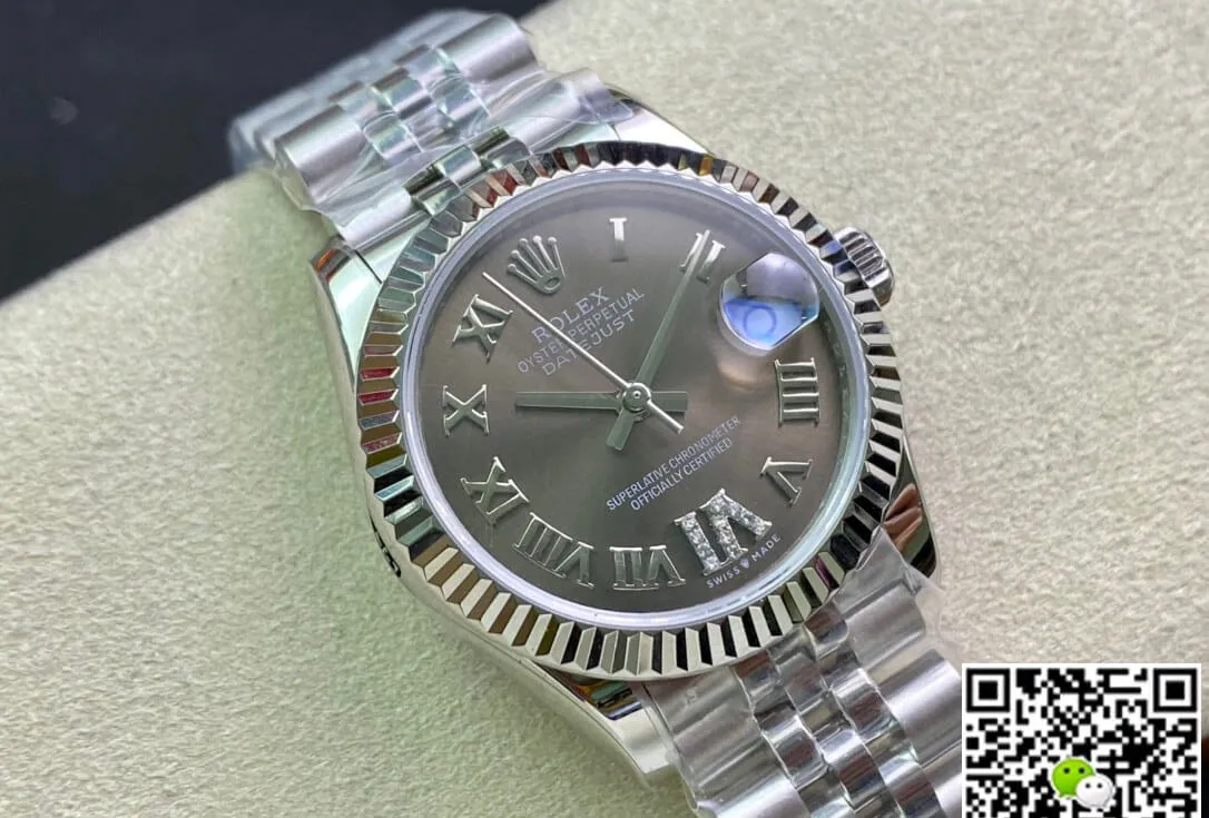 Rolex Datejust M278274-0028 31MM EW Factory 1:1 Best Edition Replica Watch Stainless Steel Strap