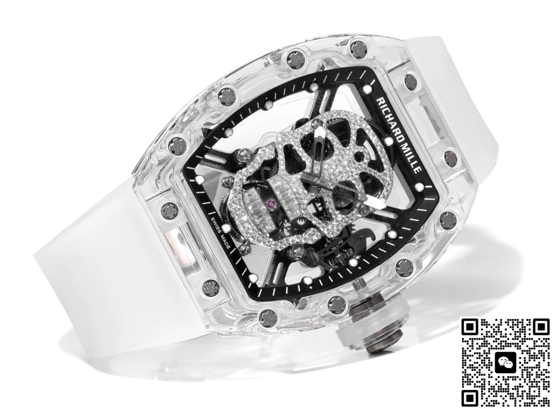 MS Factory Richard Mille Tourbillon RM052 Diamond 1:1 Best Edition Replica Watch