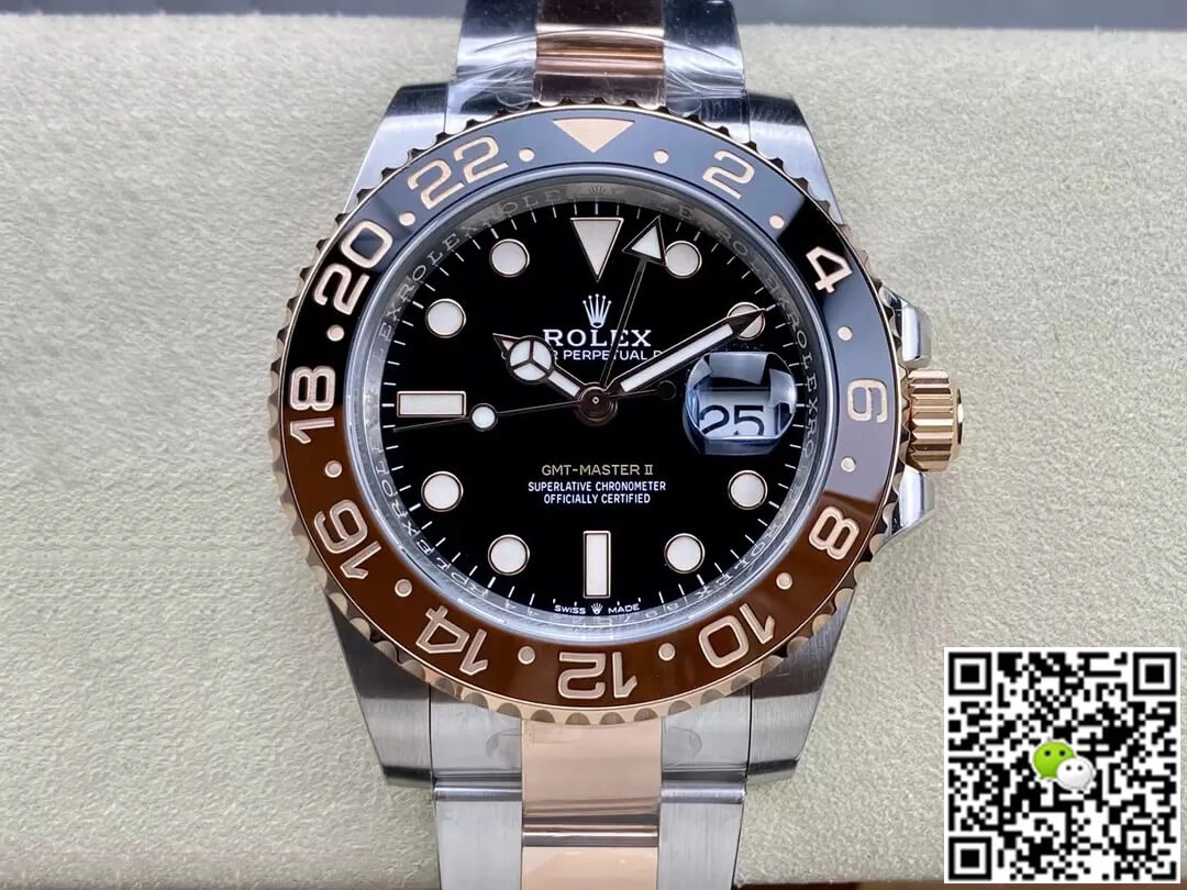 Rolex GMT Master II M126711chnr-0002 C+ Factory 1:1 Best Edition Replica Watch Black Dial