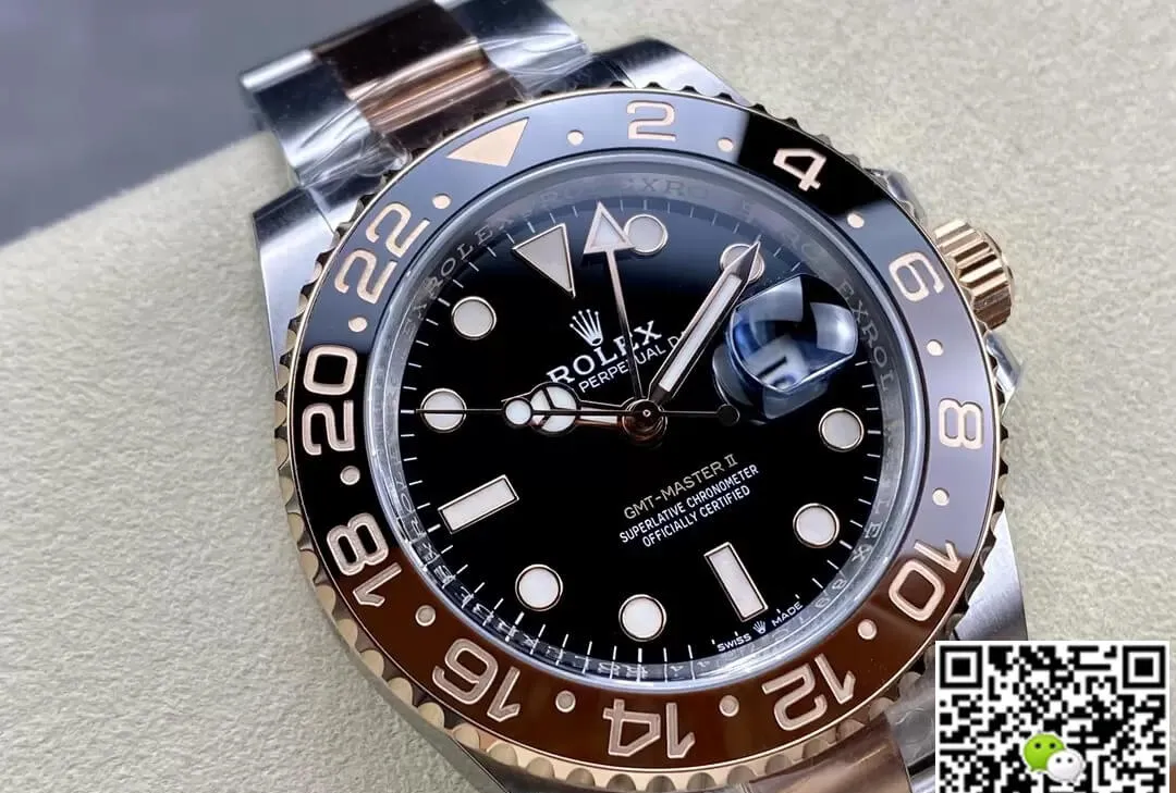 Rolex GMT Master II M126711chnr-0002 C+ Factory 1:1 Best Edition Replica Watch Black Dial