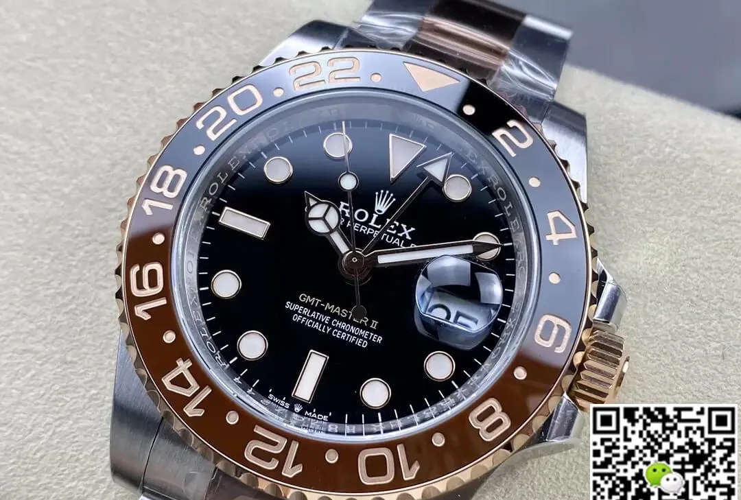 Rolex GMT Master II M126711chnr-0002 C+ Factory 1:1 Best Edition Replica Watch Black Dial