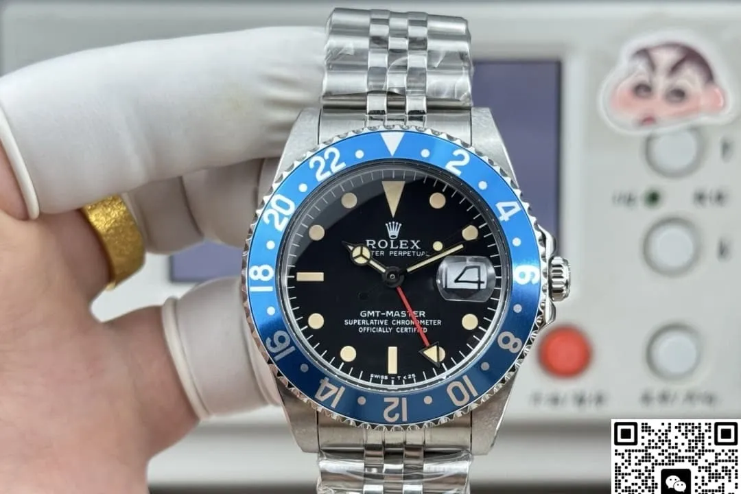 MX Factory Rolex GMT Master 1675 Blueberry 1:1 Best Edition Replica Watch