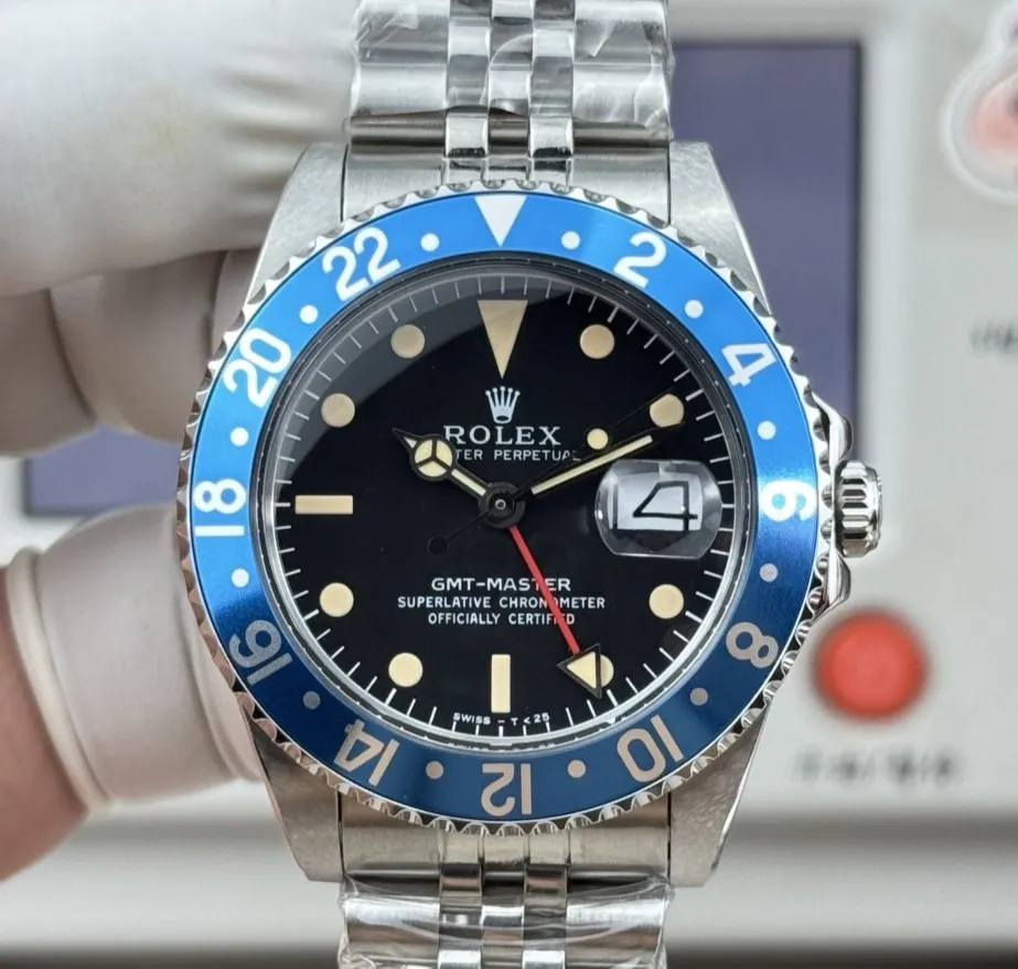 MX Factory Rolex GMT Master 1675 Blueberry 1:1 Best Edition Replica Watch
