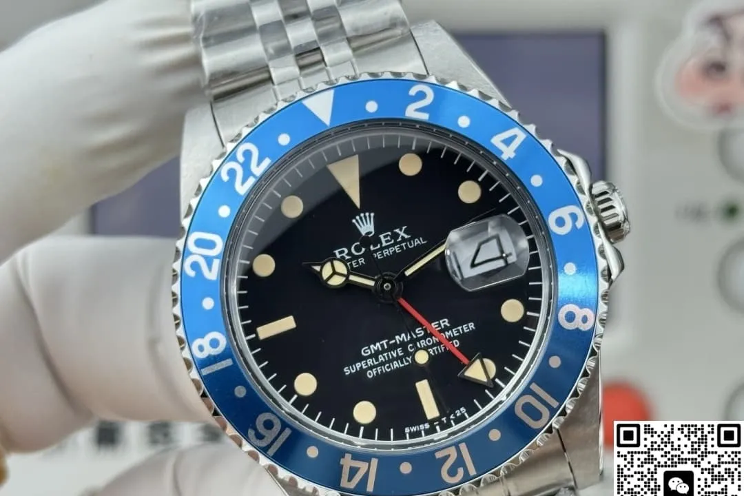 MX Factory Rolex GMT Master 1675 Blueberry 1:1 Best Edition Replica Watch