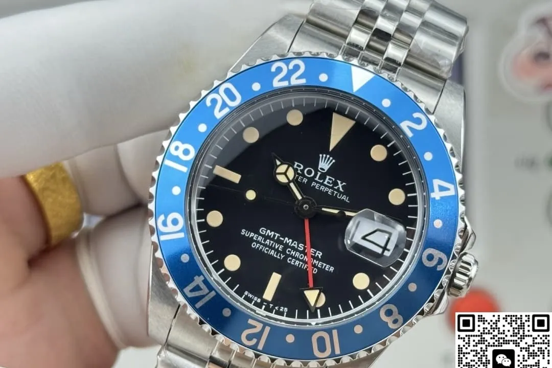 MX Factory Rolex GMT Master 1675 Blueberry 1:1 Best Edition Replica Watch