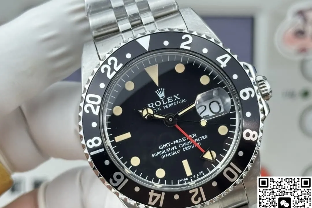 MX Factory Rolex GMT Master 1675 Date display 1:1 Best Edition Replica Watch