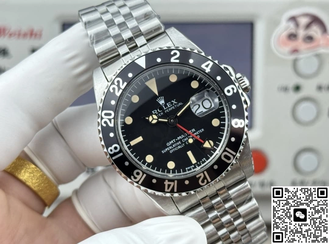 MX Factory Rolex GMT Master 1675 Date display 1:1 Best Edition Replica Watch