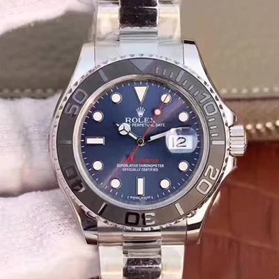 Rolex Yacht-Master 116622LN EW Factory 1:1 Best Edition Replica Watch Swiss ETA3135 Blue Dial