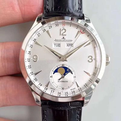 Jaeger-LeCoultre Master 1558420 OM Factory 1:1 Best Edition Replica Watch Swiss ETA866 Black Strap