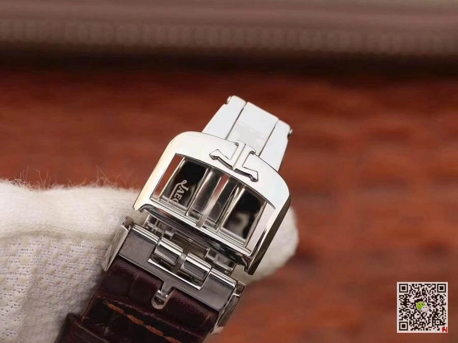 Jaeger-LeCoultre Master 1558420 OM factory 1:1 Best Edition Replica Watch Swiss ETA866 Brown Strap