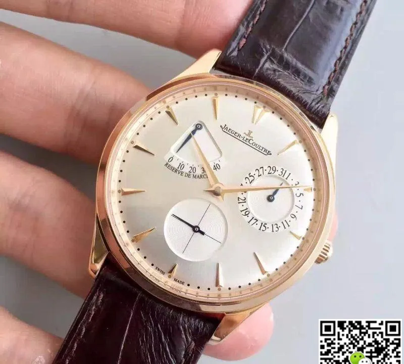 Jaeger-LeCoultre Master Ultra Thin Q1372520 ZF Factory 1:1 Best Edition Replica Watch Swiss ETA938