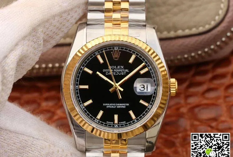 Rolex Datejust 126233 36mm AR Factory Mechanical Watches 1:1 Best Edition Replica Watch Swiss ETA3135 Two Tone Bracelet