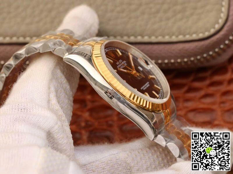 Rolex Datejust 126233 36mm AR Factory Mechanical Watches 1:1 Best Edition Replica Watch Swiss ETA3135 Two Tone Bracelet
