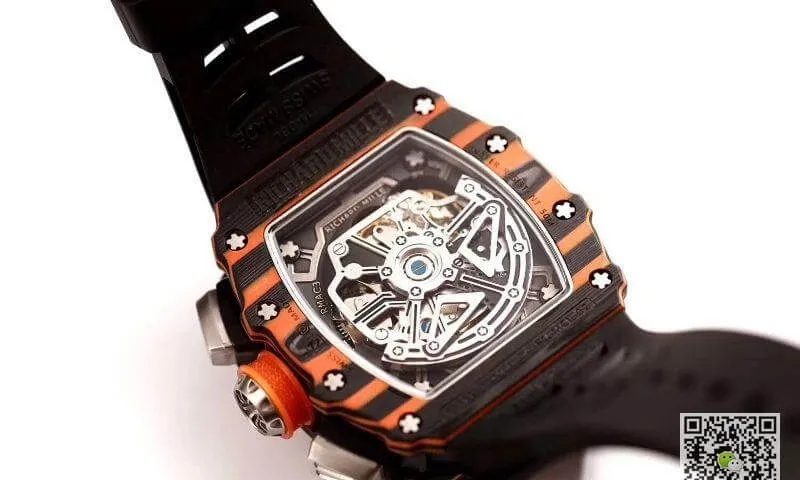 Richard Mille RM011-03 KV Factory 1:1 Best Edition Replica Watch Swiss ETA7750 Black Case
