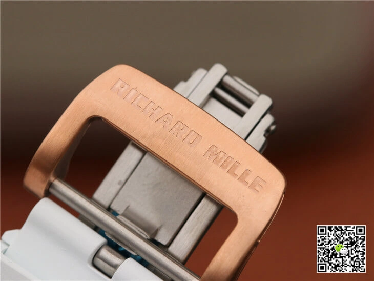 Richard Mille RM035 Americas KV Factory 1:1 Best Edition Replica Watch White Rubber Strap