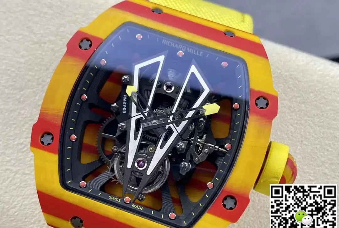 Richard Mille RM27-03 Tourbillon BBR Factory 1:1 Best Edition Replica Watch Skeleton Dial