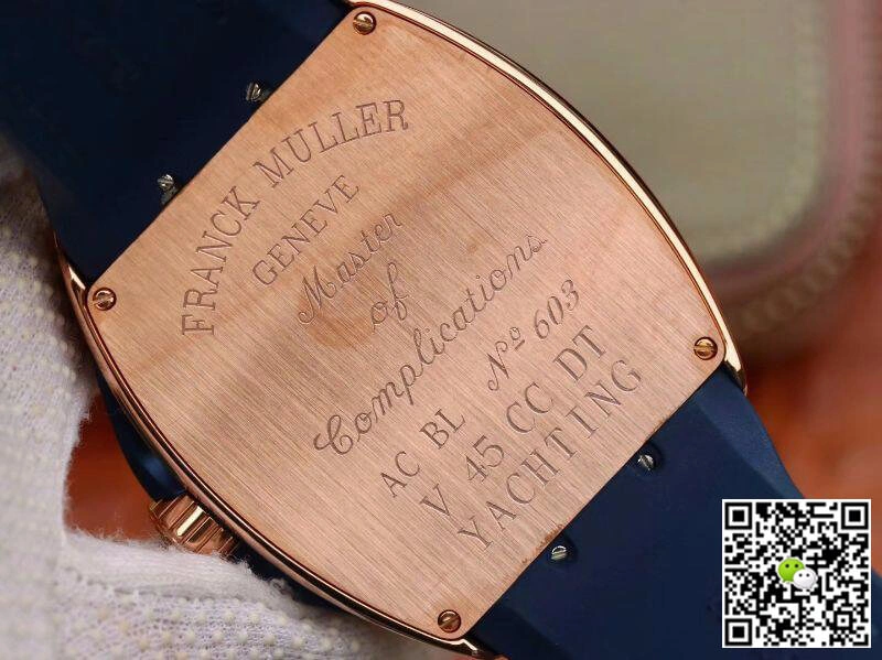 Franck Muller Yachting V 45 CC DT Rose Gold 1:1 Best Edition Replica Watch Swiss ETA2824