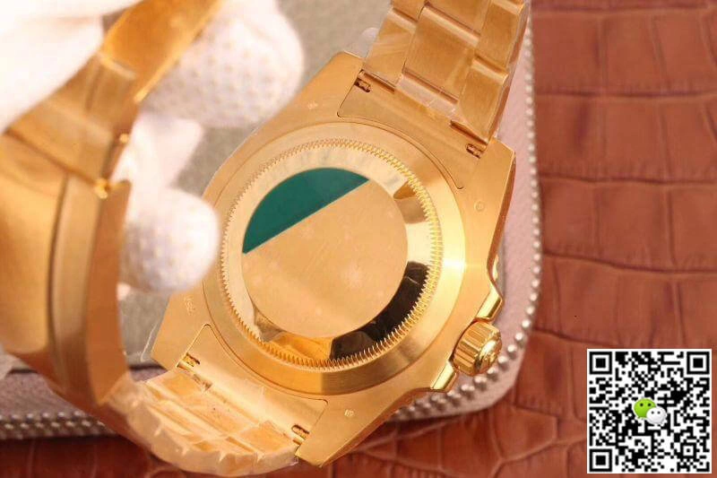 Rolex Submariner 116618LN VR Factory Black Dial 1:1 Best Edition Replica Watch Swiss ETA2836 Gold Wrapped