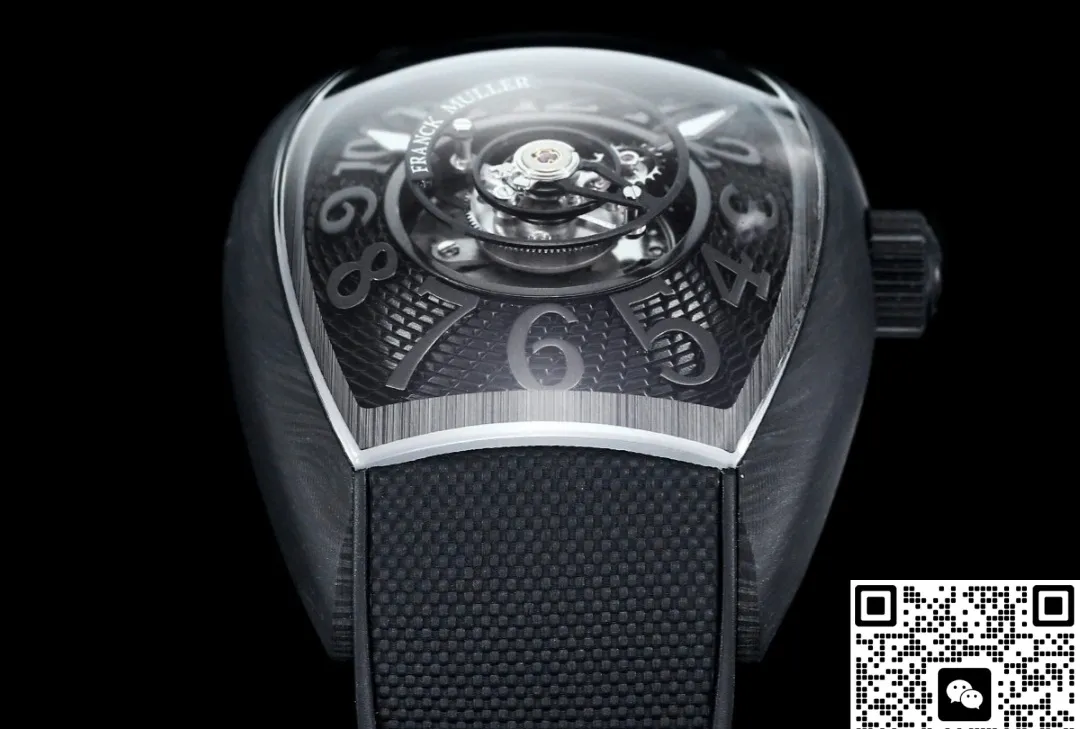 NEW Factory Franck Muller Tourbillon Black strap 1:1 Best Edition Replica Watch