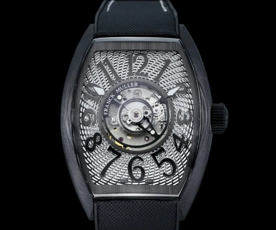 NEW Factory Franck Muller Tourbillon Gray dial 1:1 Best Edition Replica Watch