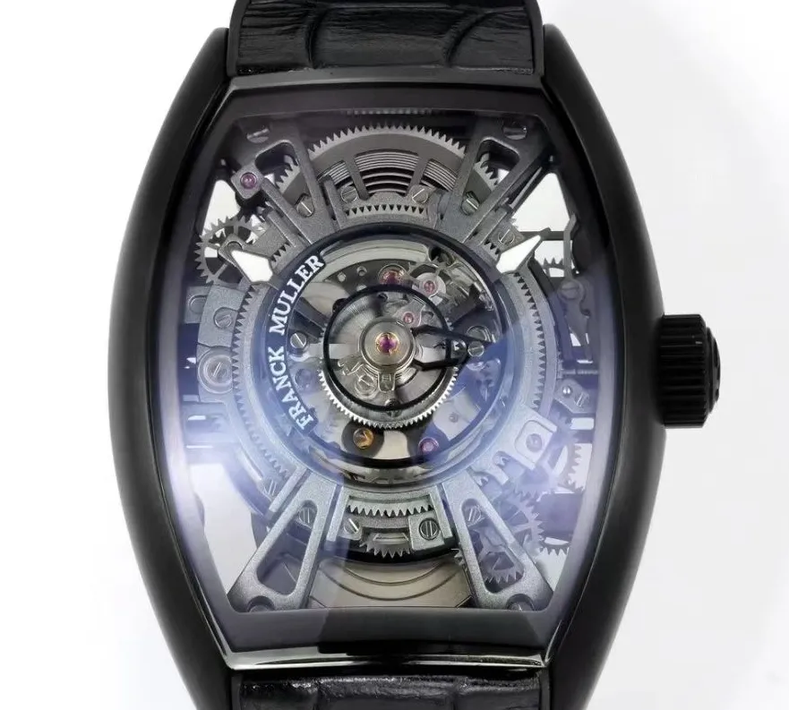 NEW Factory Franck Muller Tourbillon Skeleton dial 1:1 Best Edition Replica Watch
