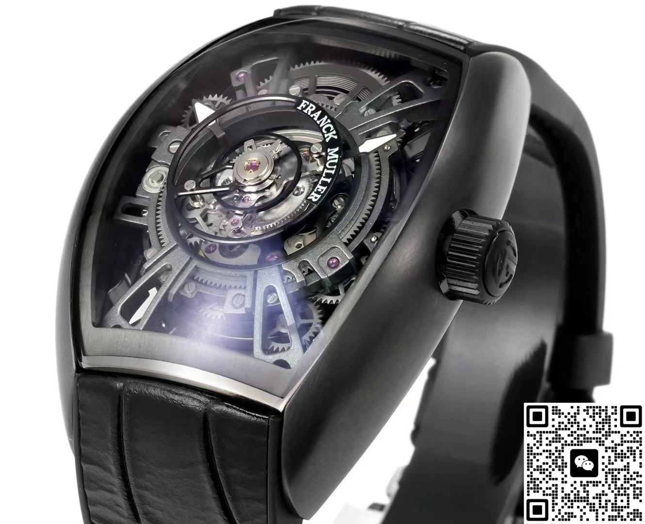 NEW Factory Franck Muller Tourbillon Skeleton dial 1:1 Best Edition Replica Watch
