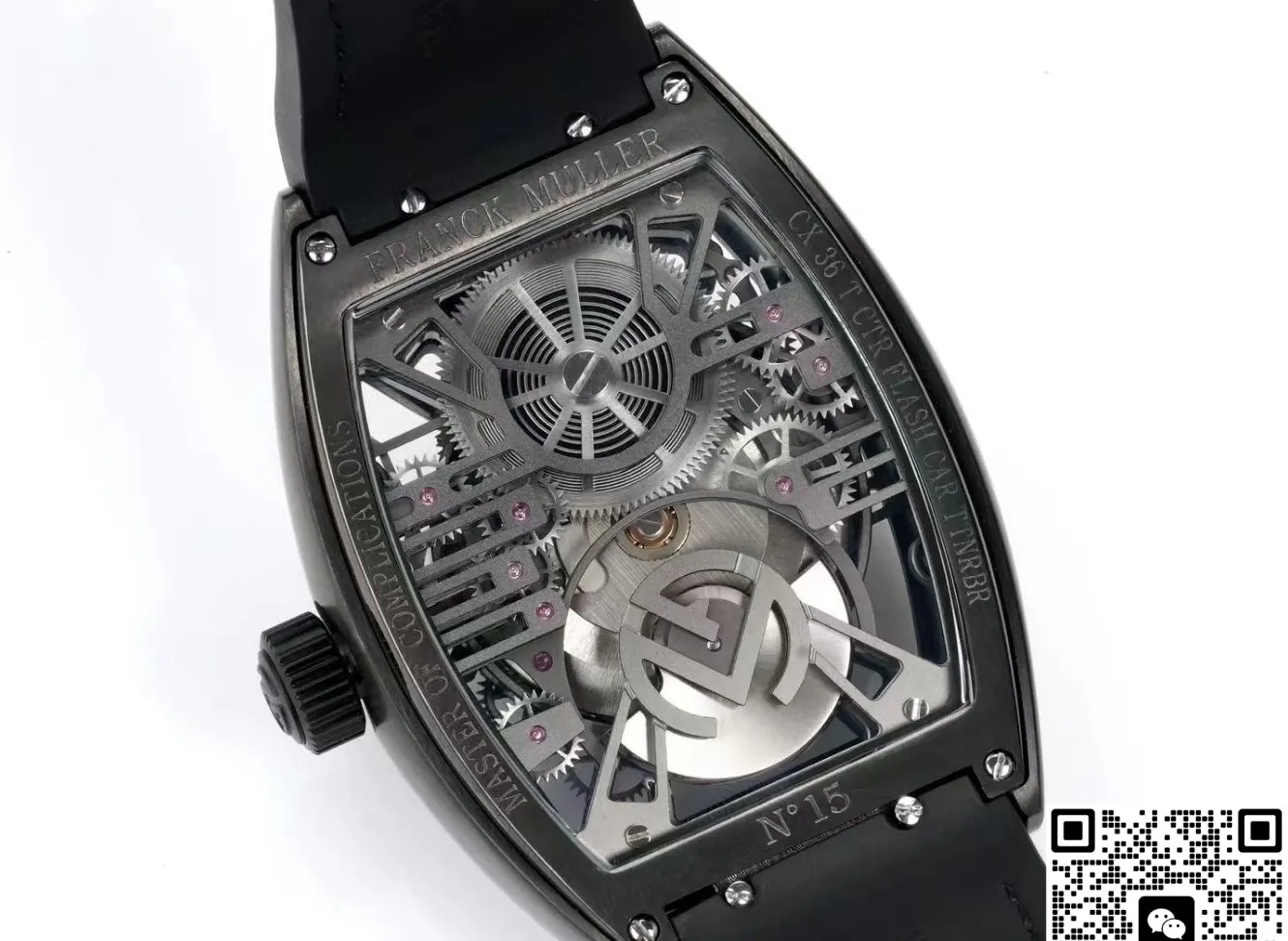 NEW Factory Franck Muller Tourbillon Skeleton dial 1:1 Best Edition Replica Watch